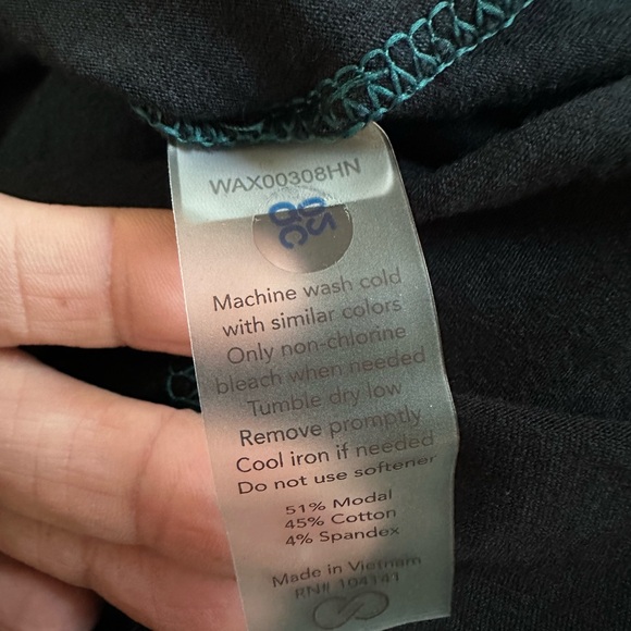 NEW CALIA Flow Everyday Teal Ombre Long Sleeve T-Shirt Athleisure Athletic Green - Picture 7 of 7